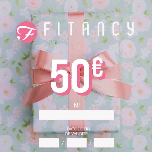Chèque cadeau FITANCY.FR - Valeur 50 euros - Fitancy - Fitancy lingerie