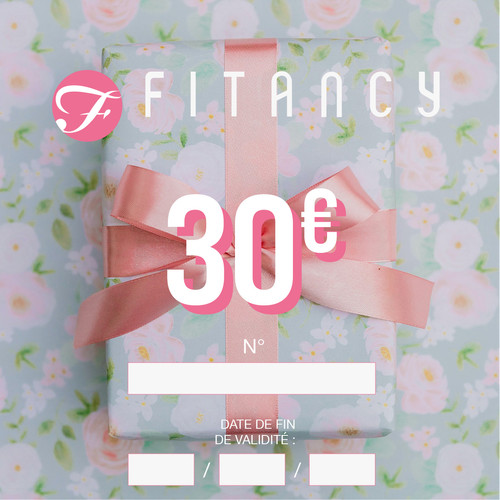 Chèque cadeau FITANCY.FR - Valeur 30 euros - Fitancy - Fitancy lingerie