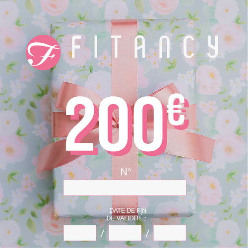 Chèque cadeau FITANCY.FR - Valeur 200 euros - Fitancy - Fitancy lingerie