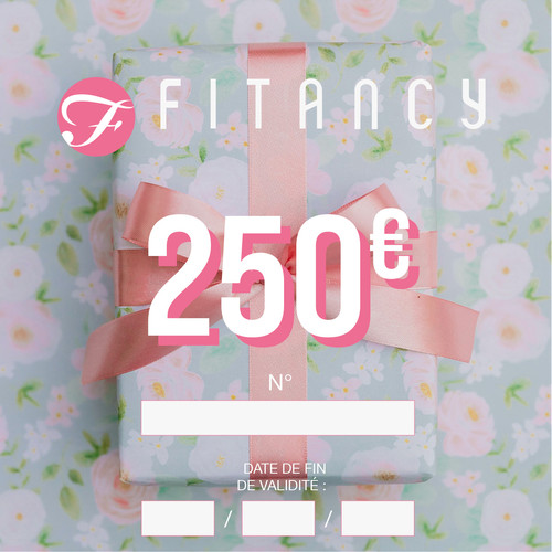 Chèque cadeau FITANCY.FR - Valeur 250 euros - Fitancy - Fitancy lingerie