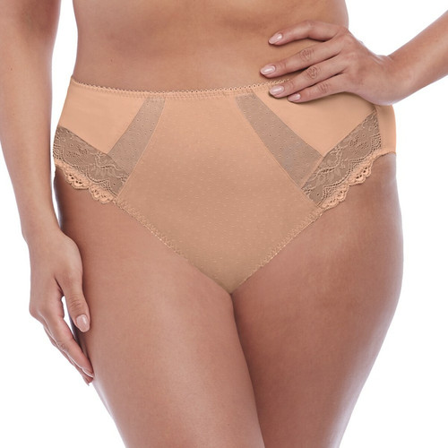 Culotte taille haute beige Elomi MEREDITH sahara - Elomi - Lingerie elomi grande taille culotte slip