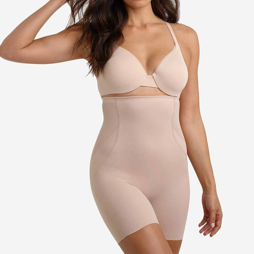 Panty taille haute gainant FIT AND FIRM nude  en nylon - Miraclesuit - Miracle suit lingerie gainant