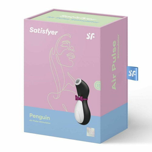 Stimulateur Satisfyer Pro Penguin Nouvelle Génération - Noir Et Blanc - Satisfyer - Apres minuit