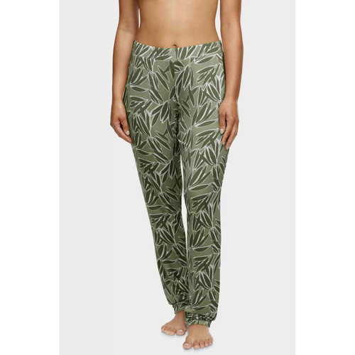 Bas de pyjama - Pantalon - Vert Chantelle YARA en coton modal - Femilet - Aux couleurs du pere noel