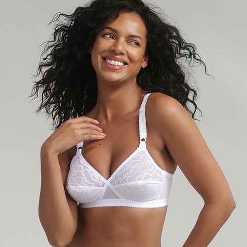 Soutien Gorge Emboitant - Blanc Playtex  - Lingerie playtex grande taille