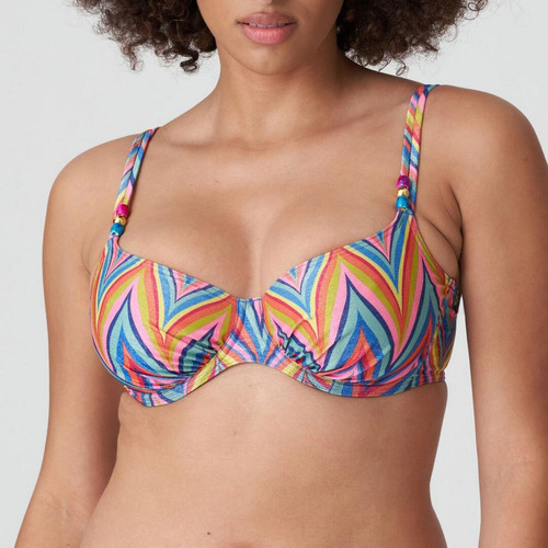 Haut de bikini emboîtant Prima Donna Kea multicolore  - Prima Donna Maillot - Maillot de bain 115f